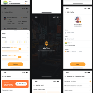Complete Taxi booking app | Complete cab Booking Solution